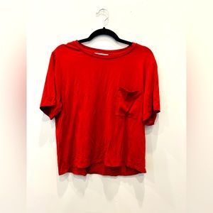 Red Wilfred Free Pocket Tee 🌹❣️